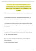 CCC Module 4 Post Test Combined 2025&sol; 2026 Latest Updated 240 Real Exam Questions and Answers Test Bank Study Guide Practice Questions Answer Key with Solution 100&percnt; Verified Already Graded Edition