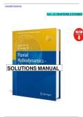 Solutions Manual for Fluvial Hydrodynamics &lpar;GeoPlanet&colon; Earth and Planetary Sciences&comma; 1st Edition&comma; 2024&rpar; &ndash; Complete Problem Solutions and Explanations &lpar;2025&sol;26 Edition&rpar;
