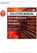 Solution Manual for Introductory Circuit Analysis &ndash; 14th Global Edition by Boylestad &ndash; Complete Step-by-Step Answers