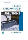Solution Manual For Fluid Mechanics in SI Units&comma; 3rd Edition By Russell C&period; Hibbeler&period;&period;