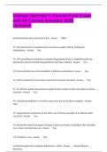 Kansas Operator's Course Final Exam and All Correct Answers 2026 Updated&period;