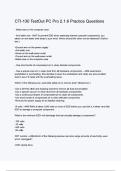 CTI-130 TestOut PC Pro 2&period;1&period;6 Practice Questions 2025&sol; 2026 &vert; Verified Answers with Solution
