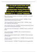 IPC CID EXAM QUESTIONS WITH CORRECT ANSWERS&vert;&vert;100&percnt; GUARANTEED PASS&vert;&vert;UPDATED 2025&sol;2026 SYLLABUS&vert;&vert;ALREADY GRADED A&plus;&vert;&vert;<<LATEST VERSION>>
