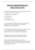 HESI PATHOPHYSIOLOGY PRACTICE EXAM QUESTIONS AND ANSWERS 2026