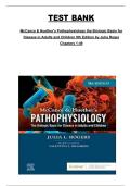 McCance & Huether&rsquo;s Pathophysiology&colon; The Biologic Basis for Disease in Adults and Children &lpar;9th Edition&rpar; by Julia Rogers &ndash; Chapters 1&ndash;49 Complete Test Bank