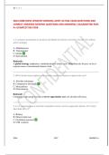WGU D080 Study Guide &vert; Updated Practice Questions & Rationales 2025&ndash;2026 &lpar;A&plus; Preparation&rpar;