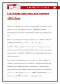CITI Exam Questions and Answers 100&percnt; Pass