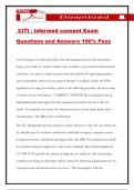 CITI - informed consent Exam Questions and Answers 100&percnt; Pass
