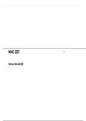 NMC CBT Exam &ndash; Verified Questions & 100&percnt; Correct Answers for Success