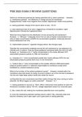 PSB 3002 EXAM 2 REVIEW QUESTIONS