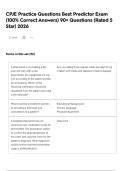 CPJE Practice Questions Best Predictor Exam &lpar;100&percnt; Correct Answers&rpar; 90&plus; Questions &lpar;Rated 5 Star&rpar; 2026
