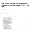 CPJE Practice Questions Best Predictor Exam &lpar;100&percnt; Correct Answers&rpar;  Questions &lpar;Rated 5 Star&rpar; 2026
