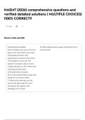 NAEMT &lpar;2026&rpar; comprehensive questions and verified detailed solutions &lpar; MULTIPLE CHOICES&rpar; &vert;100&percnt; CORRECT&excl;&excl;