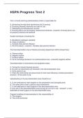 HSPA Progress Test 2&period; Questions and Answers