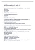 HSPA workbook Quiz 1&period;  Questions and Answers
