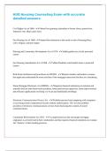 HUD Housing Counseling Exam with accurate detailed answers