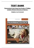Pharmacology for the Primary Care Provider Test Bank &ndash; 4th Edition by Marilyn Winterton Edmunds & Mayhew&comma; Chapters 1&ndash;73 &ndash; complete practice questions