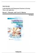 Leadership Roles and Management Functions in Nursing&colon; Theory and Application &mdash; Bessie L&period; Marquis & Carol J&period; Huston&comma;
