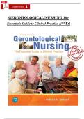 Test Bank - Gerontological Nursing&comma; 4th Edition &lpar;Tabloski&comma; 2019&rpar;&comma; Chapter 1-24 &vert; All Chapters