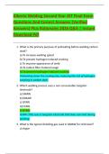 Alberta Welding Second Year AIT Final Exam  Questions And Correct Answers &lpar;Verified  Answers&rpar; Plus Rationales 2026 Q&A &vert; Instant  Download Pdf 