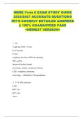 NBME Form 8 EXAM STUDY GUIDE  2026&sol;2027 ACCURATE QUESTIONS  WITH CORRECT DETAILED ANSWERS  &vert;&vert; 100&percnt; GUARANTEED PASS  <NEWEST VERSION> 