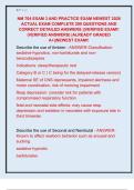 NM 704 EXAM 3 AND PRACTICE EXAM NEWEST 2026  ACTUAL EXAM COMPLETE 200 QUESTIONS AND  CORRECT DETAILED ANSWERS &vert;&vert;VERIFIED EXAM&excl;&excl;  &lpar;VERIFIED ANSWERS&rpar; &vert;ALREADY GRADED  A&plus;&vert;&vert;NEWEST EXAM&excl;&excl;