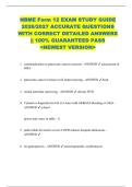 NBME Form 12 EXAM STUDY GUIDE  2026&sol;2027 ACCURATE QUESTIONS  WITH CORRECT DETAILED ANSWERS  &vert;&vert; 100&percnt; GUARANTEED PASS  <NEWEST VERSION> 