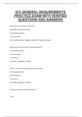 International Commercial Contracts &lpar;ICC&rpar; &ndash; General Requirements &vert; Practice Exam with Verified Questions and Answers