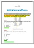 NUTRITION FINAL EXAM LATEST 2025 UPDATED QUESTIONS AND CORRECT ANSWERS 100&percnt; GUARANTEED PASS&period;pdf