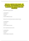 Special Inspector Exam &ndash; General Requirements &lpar;GR&rpar; &ndash; Complete Exam Preparation with Elaborated Questions and Answers
