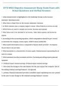 Package deal for WGU D774 Study Guide Exam &ndash; Actual Questions and Verified Answers &lpar;2026&sol;2027&rpar;