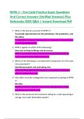 NFPA Exam &vert;QUESTIONS & ANSWERS&vert; already graded A&plus; &lpar;COMPLETE BUNDLE&rpar; UPDATED&excl;&excl;&excl;
