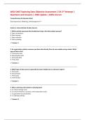 WGU D467 Exploring Data Objective Assessment &vert; OA 3rd Attempt &vert; Questions and Answers &vert; 2026 Update &vert; 100&percnt; Correct&period;