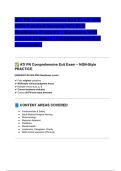 ATI PN Comprehensive Exit Exam with NGN Practical Nursing NCLEX&reg; Readiness Predictor &lowbar; Questions with Correct Answers &lowbar; Comprehensive Exit Assessment&period;pdf