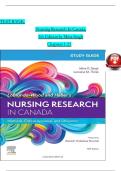 Test Bank For Nursing Research In Canada&comma; 5th Edition by Mina Singh Chapters 1-21