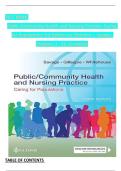 Test Bank Community and Public Health Nursing 3rd Edition DeMarco Walsh