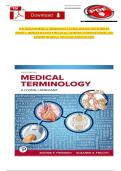 Medical Terminology&colon; A Living Language &lpar;8th Edition&rpar; by Bonnie F&period; Fremgen & Suzanne S&period; Frucht &ndash; Complete Test Bank with Questions and Answers