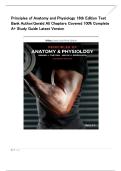 Principles of Anatomy and Physiology 16th Edition Test Bank Author&colon;Gerald All Chapters Covered 100&percnt; Complete A&plus; Study Guide Latest Version
