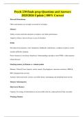 Psych 230 finals prep-Questions and Answers 2025&sol;2026 Update &vert; 100&percnt; Correct