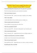 POS2041 Final Exam sample Questions and Answers &lpar;Latest&rpar; Solved 100&percnt; Correct