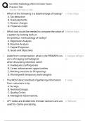 Certified Radiology Administrator &lpar;CRA&rpar; Exam &sol; 2025 AHRA Test Prep & Comprehensive Study Guide