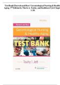Test Bank for Ebersole & Hess' Gerontological Nursing & Healthy Aging&comma; 5th Edition &ndash; Complete Chapter Questions & Answers