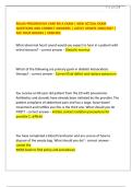 RELIAS PROGRESSIVE CARE RN A EXAM &vert; NEW ACTUAL EXAM QUESTIONS AND CORRECT ANSWERS &vert; LATEST UPDATE 2026&sol;2027 &vert; ACE YOUR GRADES &vert; VERIFIED&period;