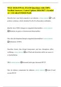 WGU D236 FINAL EXAM Questions with 100&percnt; Verified Answers &vert; Latest Update 2026&sol;2027 &vert; Graded A&plus; &vert; GUARANTEED PASS