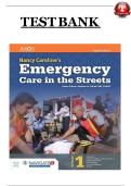 Test Bank for Emergency Care in the Streets 8th edition by Nancy Caroline &comma;All chapters