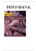An Introduction to Brain and Behavior&comma; 6th Edition &mdash; Test Bank All Chapters &mdash; Bryan Kolb&comma; Ian Q&period; Whishaw&comma; G&period; Campbell Teskey &mdash; Complete Test Bank Material