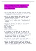 CCC COMMON CORE&colon; MODULE 1 &ndash; COUNSELING EXAM QUESTIONS AND ANSWERS