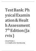 PHYSICAL EXAMINATION AND HEALTH ASSESSMENT&comma;7TH EDITION BY CAROLYN JARVIS - TEST BANK &lpar;ALLCHAPTERS&comma;&rpar; QUESTIONS AND ANSWERS&period;pdf