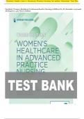 TEST BANK- WOMEN&rsquo;S HEALTHCARE IN ADVANCED PRACTICE NURSING 3RD EDITION &lpar;IVY M&period; ALEXANDER&comma; 2025&sol;2026&rpar; ALL CHAPTERS 1-46&vert;&vert; NEWEST EDITION