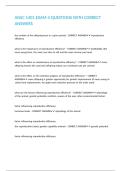 ANSC 1401 EXAM 4 QUESTIONS WITH CORRECT ANSWERS&period;
